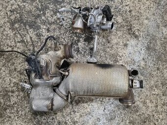 Turbo a DPF filter Mercedes-Benz E220d 2017