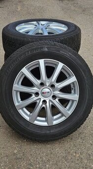 Alu kola 5x114,3 R15 – Toyota, Honda + pneu Bridge