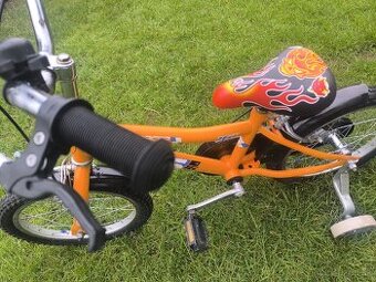 Bicykel 16 s pomocnými kolieskami od 4-6 rokov