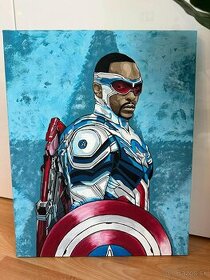 Obraz Captain America / Sam Wilson (Falcon) 40x50cm - akryl - 1