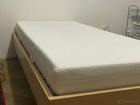 Predám Ikea posteľ +  matrac Ikea Abygda 90x200