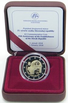 Vznik Sr 2€ proof
