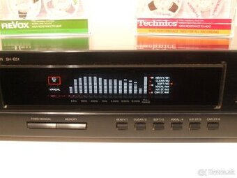 TOP stav MIDI HiFi equalizer TECHNICS SH-E51 = vyroba JAPAN