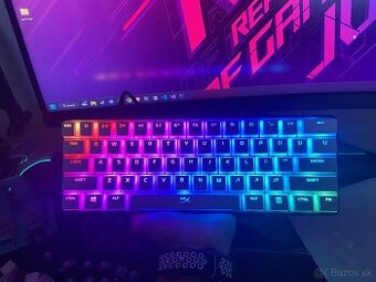 HyperX Alloy Origins 60 + Pudding Keycaps