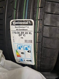 2ks Continental SportContact 6 275/30 ZR 20 XL
