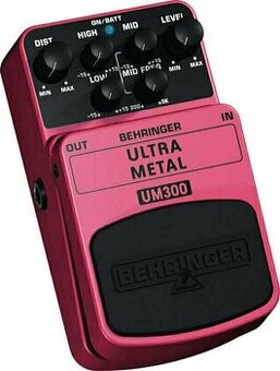 Gitarovy efekt behringer ultra metal um300