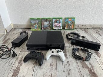 XBOX ONE s kinect senzorom + 2x ovládač a 4x hra
