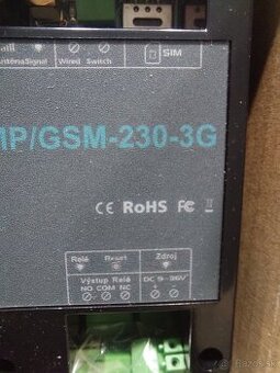 GSM ovládanie brán