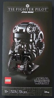 LEGO Star Wars TIE Fighter Pilot Helmet 75274 – NOVÉ