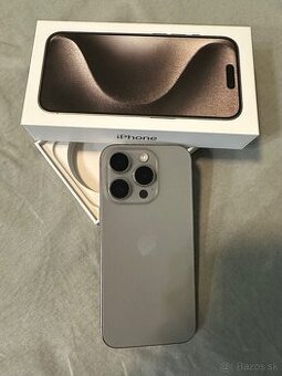 iPhone 15 Pro 128gb Natural Titanium