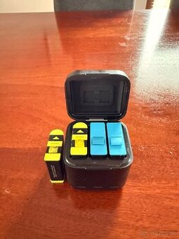 Nabíjačka a 4 baterky pre gopro 10-12.