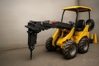 Búracie kladivo pre skid steer  mininakladač