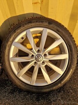 5x112 r17 kolesa disky golf vw alu dijon 205 50 17 zimné