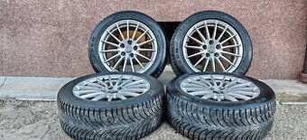 ALU Audi 5x112 a zimné Nexen 225/50 R17