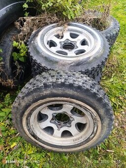 Hliníkové disky Pajero,