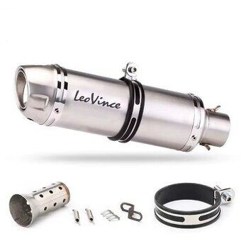 Nový  Univerzálny Športový  výfuk  na  motorku - LeoVince