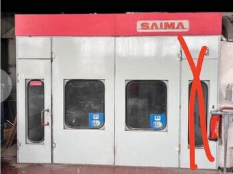 dvere LAKOVACEJ KABINY, BOX