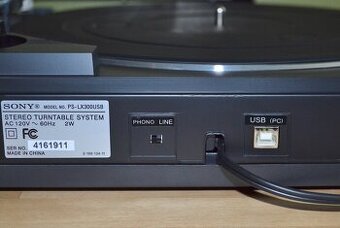 Sony PS-LX300USB