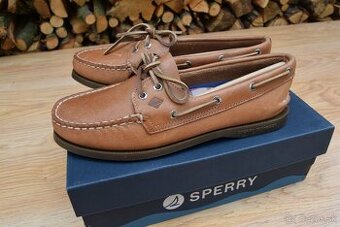 Dámske kožené mokasíny SPERRY, v. 39 - nové