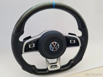 VOLANT VOLKSWAGEN R RLINE GTI - PERFOROVANA KOZA / KARBÓN