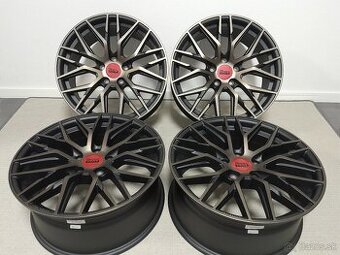 Alu disky MAM RS4 R18 5x112 Et30 8J BE Seat Audi Vw Škoda