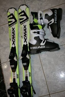 lyže salomon X max 100 cm , lyžiarky Head