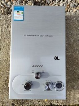 Predám plynový prietokový ohrievač na propán bután 8l