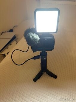 🎥 GoPro 11 + Media Mod + LED svetlo + Powerbank selfie tyč