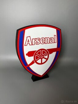 Arsenal LED logo lampa