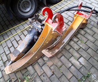 Rýhovacie lyžice KSW AXL-120mm (2 ks)