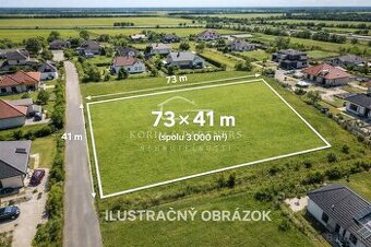 Takmer 3 000 m² stavebného pozemku na výstavbu, Hadovce