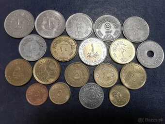 mince: Egypt,S.A.E,Sauská Arabia,Kuwajt,Omán,Jemen