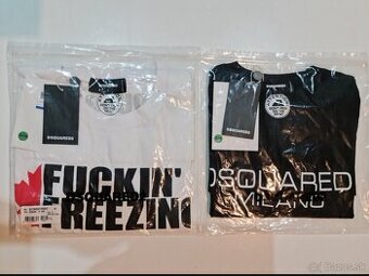 DSQUARED2 ICON, originál tričká , veľkosť L