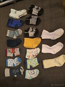 Ponožky 19-22 nošené