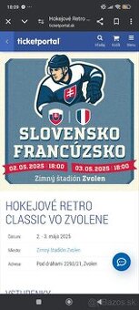 Hokej Slovensko- Francúzsko