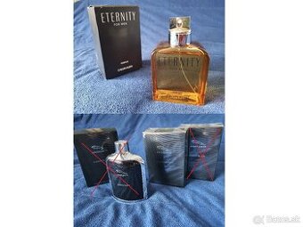 Pánske parfémy Calvin Klein Eternity a Jaguar Classic Black