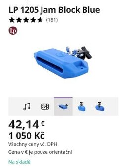 LP Jam Block Blue 1205