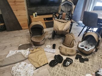 Kočiar Junama Space trojkombinácia + isofix základňa