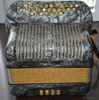 Heligonka (harmonika) Hohner pre začiatoćníka, C-F