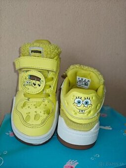 detské tenisky SpongBob veľ.25 ( stélka 15,5 cm).