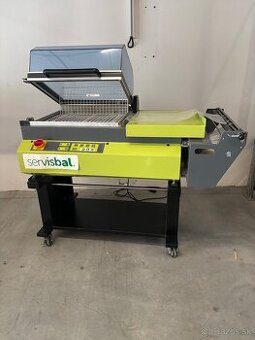 Predáme komorový baliaci stroj so zmršťovacou fóliou APH-455