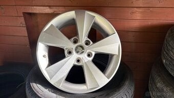 Škoda Alu disky 5x112 R16
