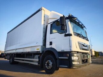 MAN TGM 15.250,18 PALET, 2 t čelo, 3x shrnovačka