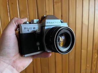 Praktica PLC2  + Pentacon 50mm f1.8 electric