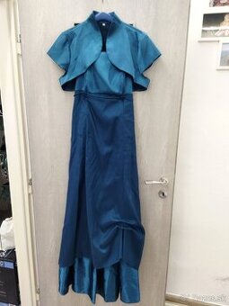 Predam elegantne modre saty v. 44