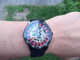 Hodinky s ruletou, zaujímavé hodinky, automaty