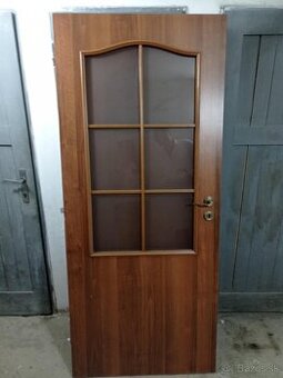 Interiérové dvere s veľkým presklením, presklené dvere ľavé