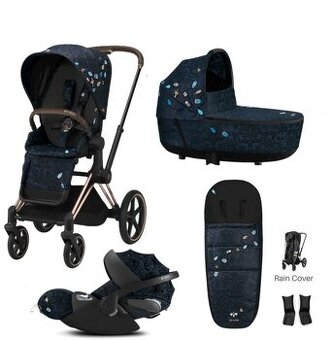 👑 CYBEX Priam 4 Jewels of Nature Rose Gold - kočárik