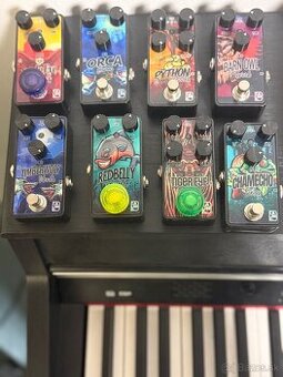 Predám sadu efektových pedálov značky Caline, G-séria.