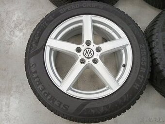 4ks zimne ALU 5x112 R17 6,5J ET38 DEZENT VW TIGUAN